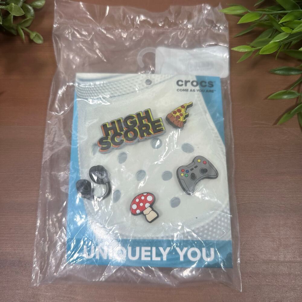 Crocs Jibbitz Set of 5 Gamer Charms